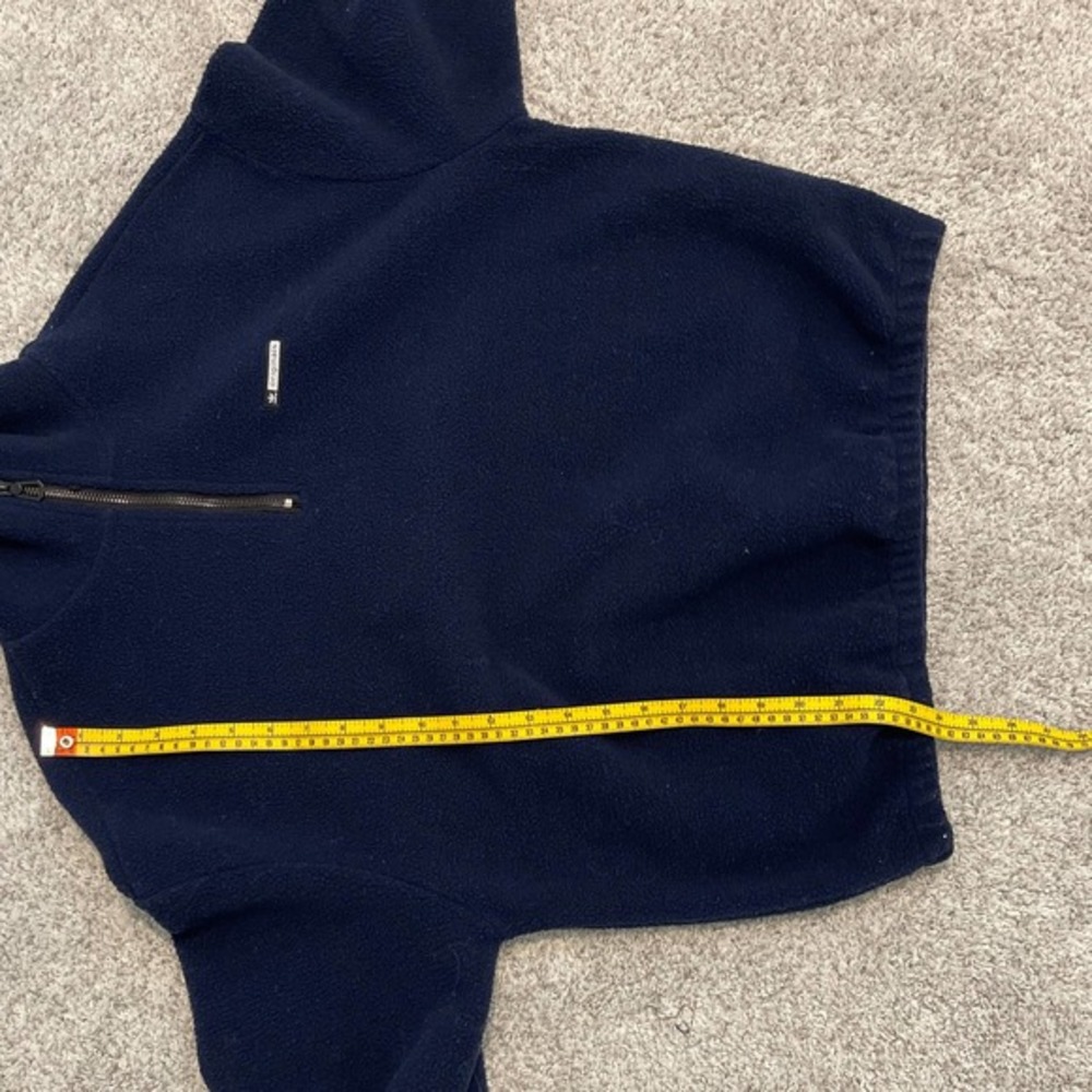 adidas Originals Navy Blue Fleece Jacket - Picture 8 of 8
